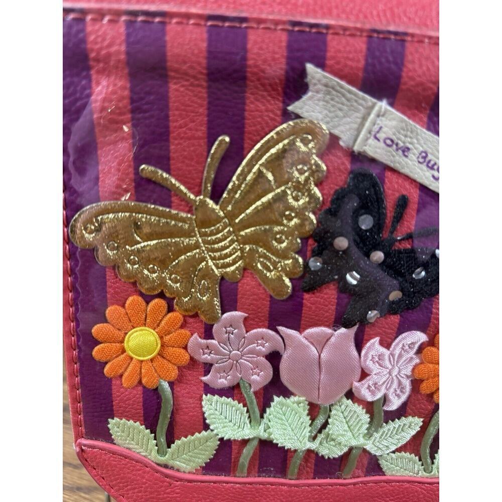 Betsey Johnson Purse Womens Tangerine Love Bug Quirky Whimsical Vintage Rare‎ - Picture 12 of 16